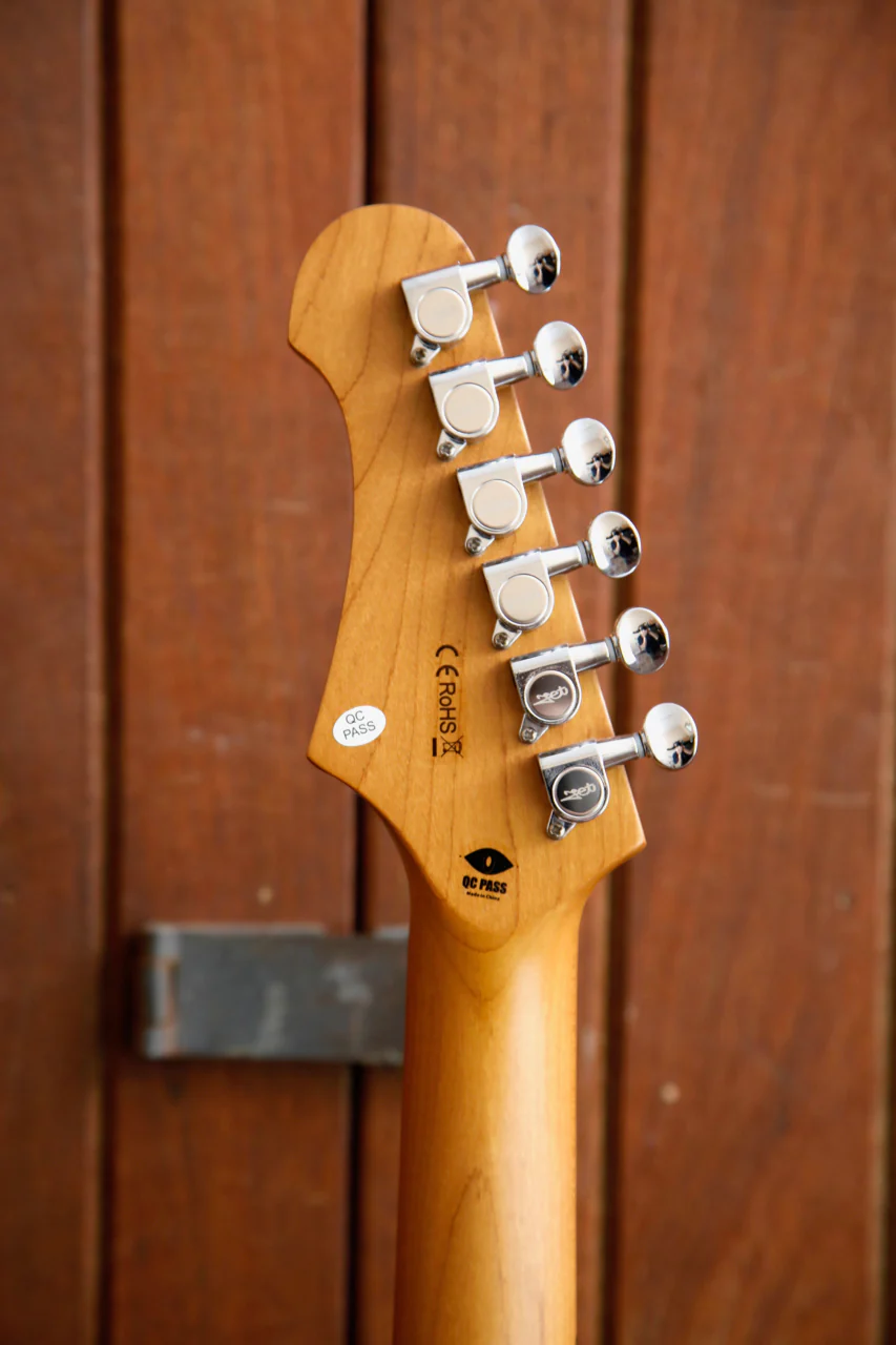 Jet Guitars JS-300-BGD Burgundy Electric Guitar - Image 10
