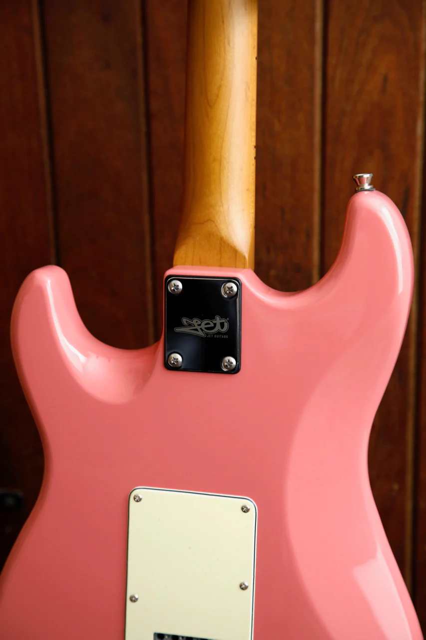 Jet Guitars JS-300-BGD Burgundy Electric Guitar - Image 12