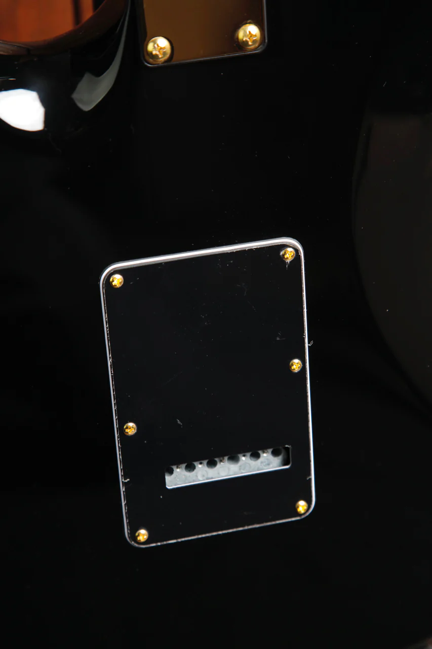 JET Guitars JS-380 BK G Black SSS Electric Guitar - Image 14