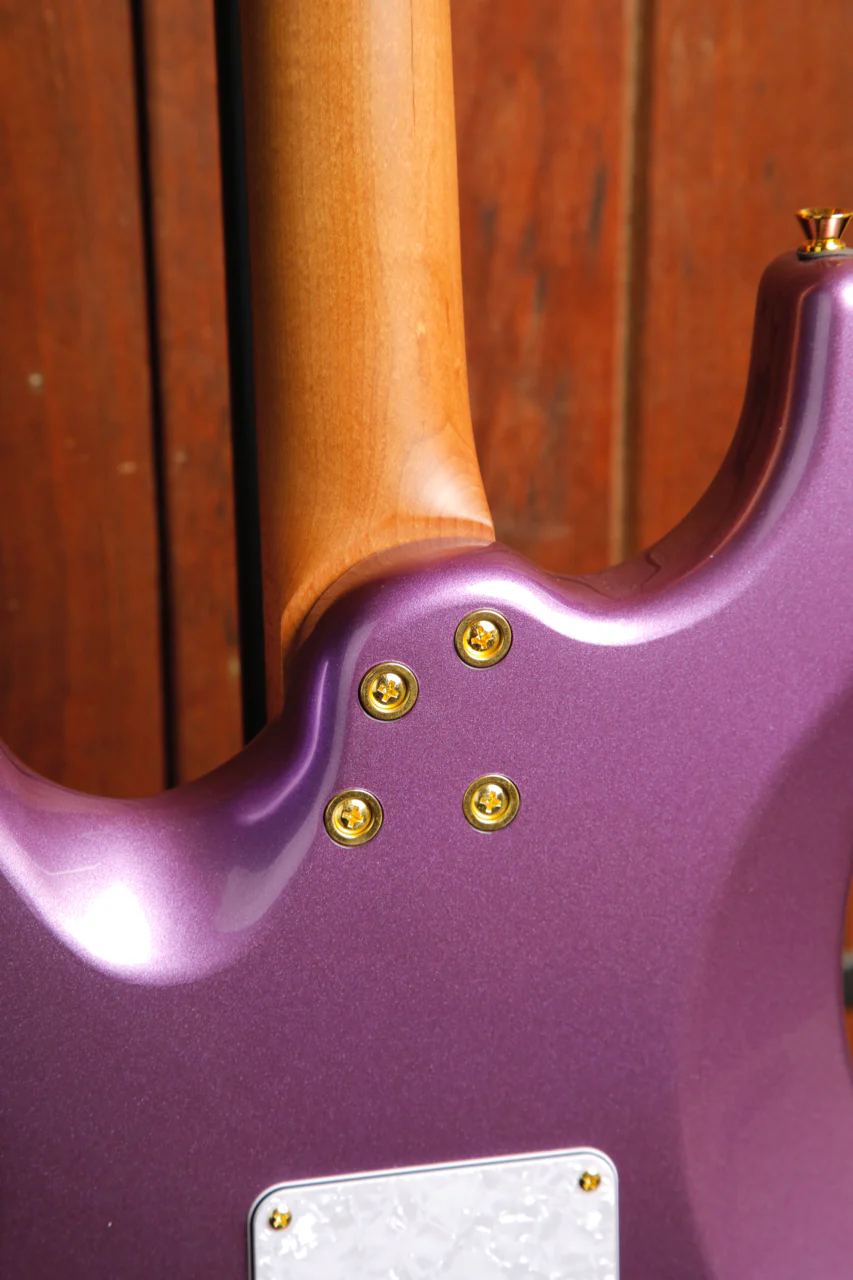 JET Guitars JS-480 VI G Violet HSS Electric Guitar - Image 13