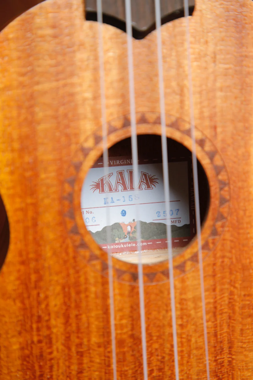 Kala KA-15S Satin Mahogany Soprano Ukulele - Image 6