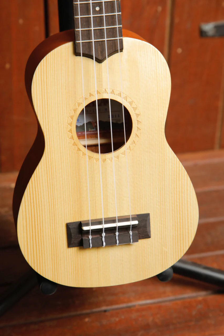 Kala KA-15S-S Spruce Top Soprano Ukulele - Image 5