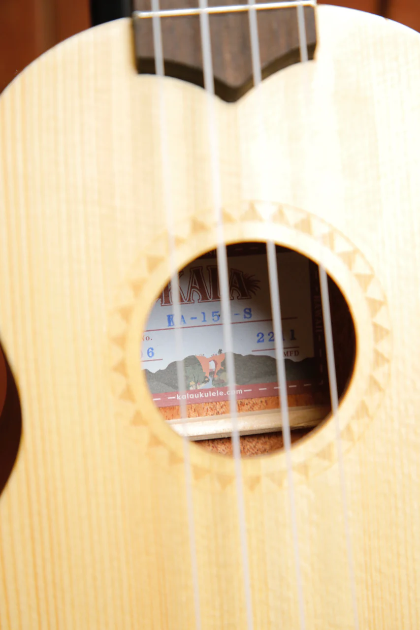 Kala KA-15S-S Spruce Top Soprano Ukulele - Image 6