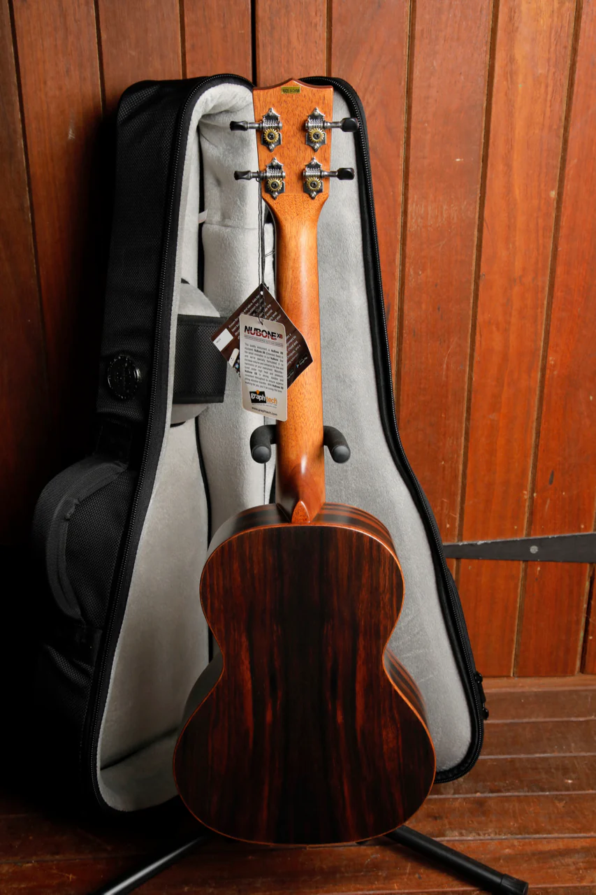 Kala KA-SSEBY-T Solid Spruce/Ebony Tenor Ukulele - Image 11