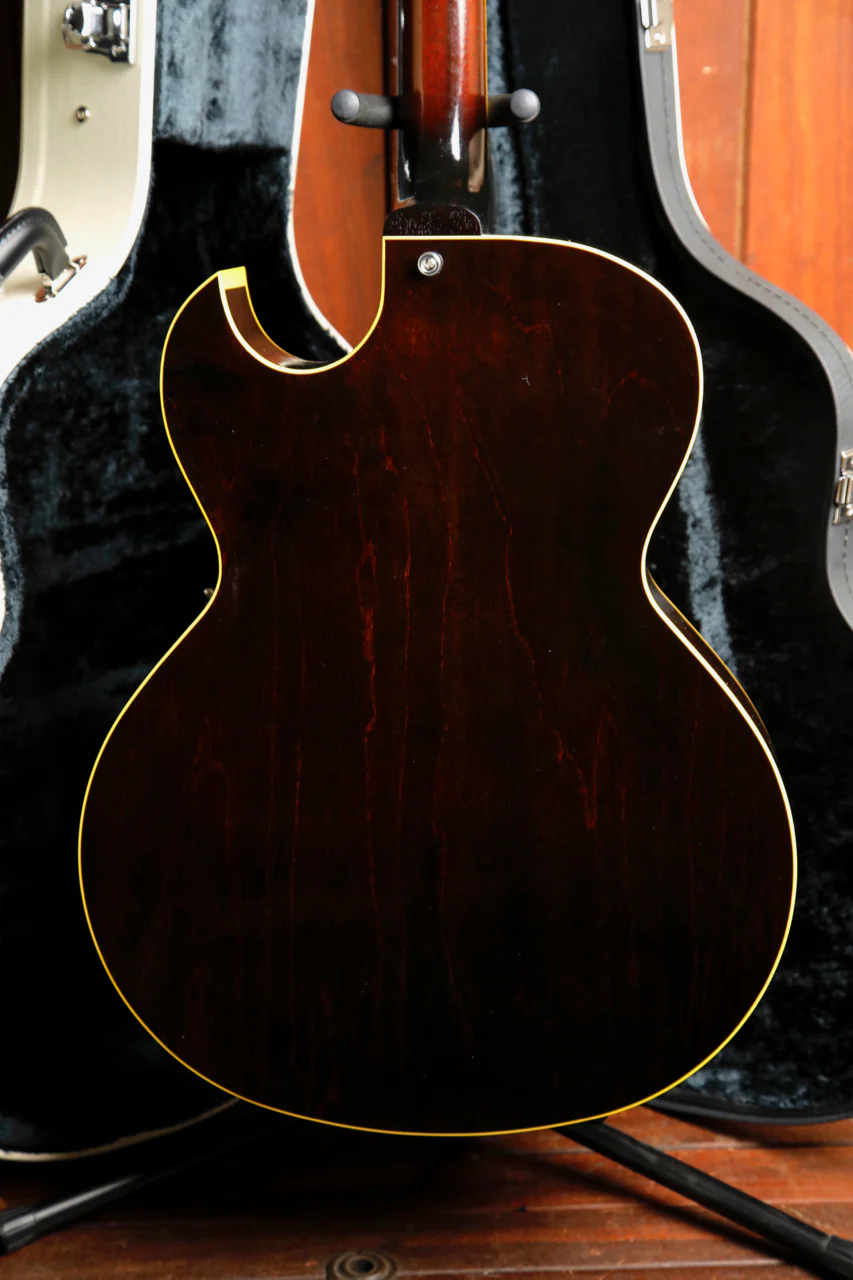 King Snake Curtis Deep Body Tobacco Sunburst Hollowbody Electric Guitar - Image 14