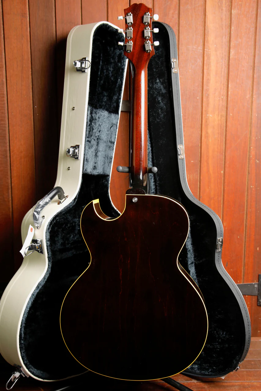 King Snake Curtis Deep Body Tobacco Sunburst Hollowbody Electric Guitar - Image 15
