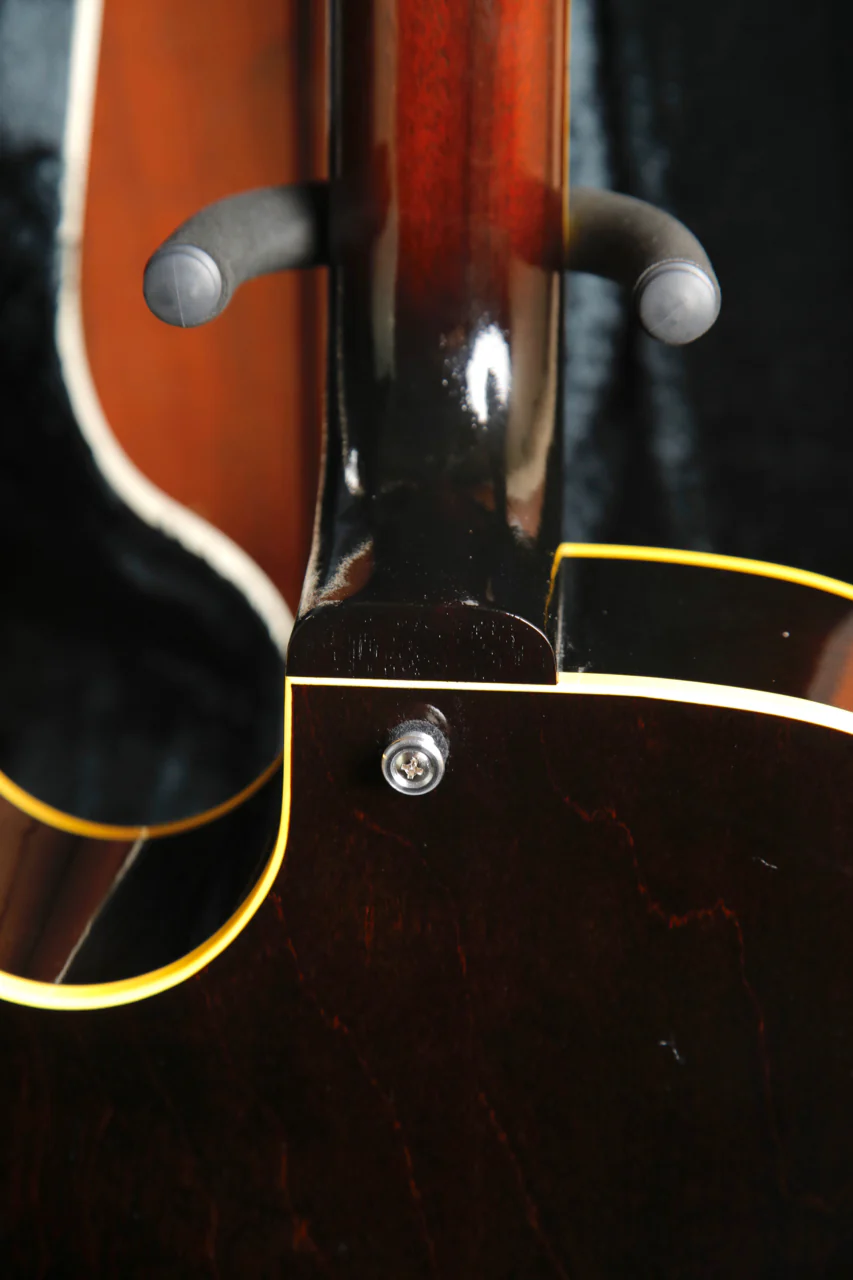 King Snake Curtis Deep Body Tobacco Sunburst Hollowbody Electric Guitar - Image 18