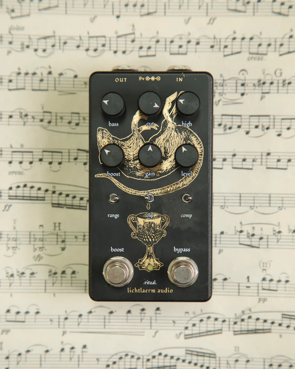Lichtlaerm Audio Ritual Metal Distortion Pedal Pre-Owned
