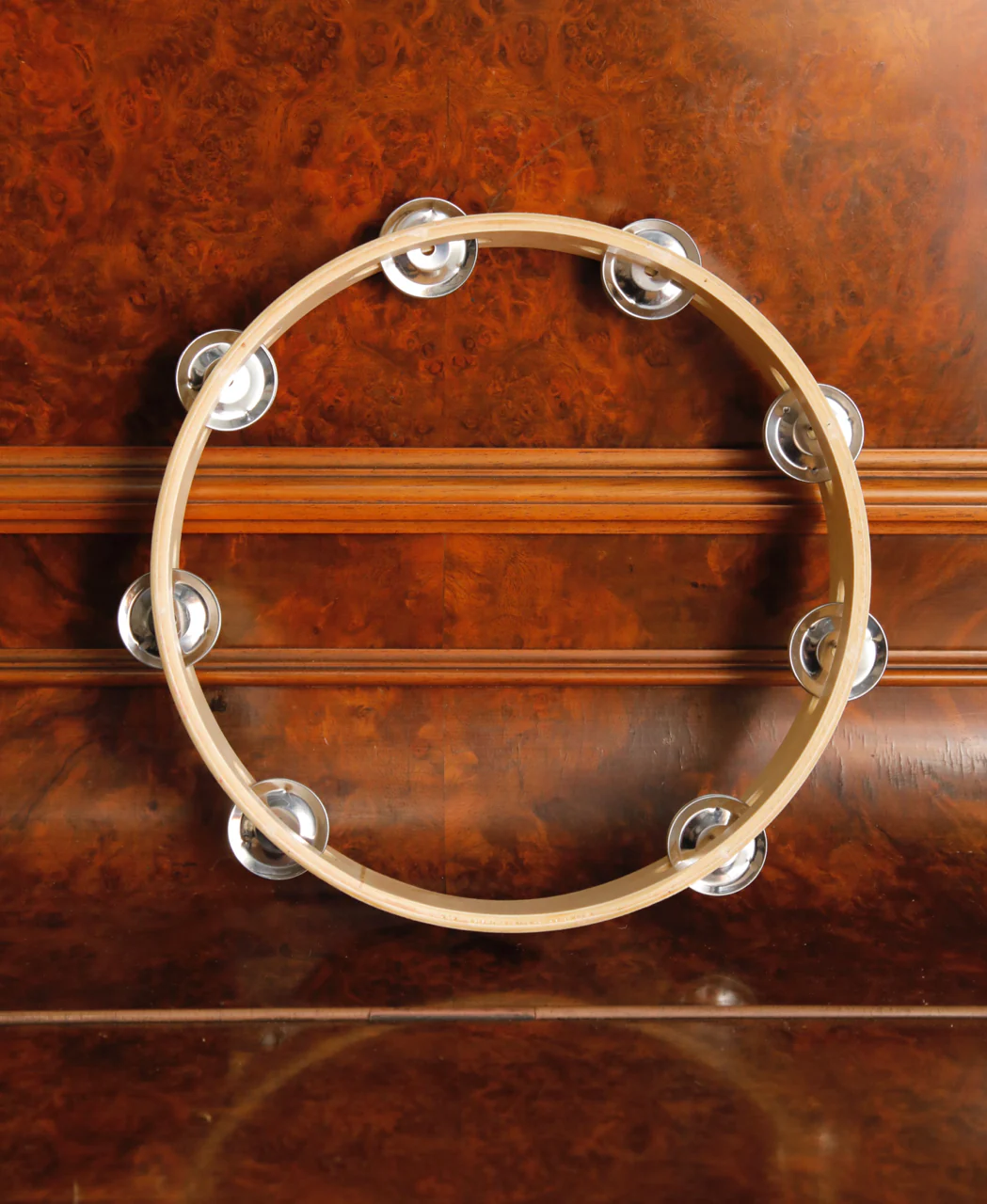 Mano Percussion UE770 Wooden Tambourine 10"
