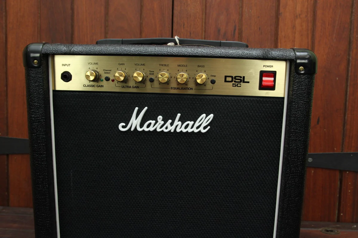 Marshall DSL5C All Valve 5 Watt Guitar Combo Amplifier - Image 5
