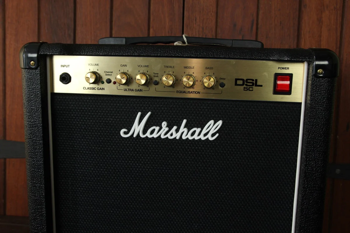 Marshall DSL5C All Valve 5 Watt Guitar Combo Amplifier - Image 6