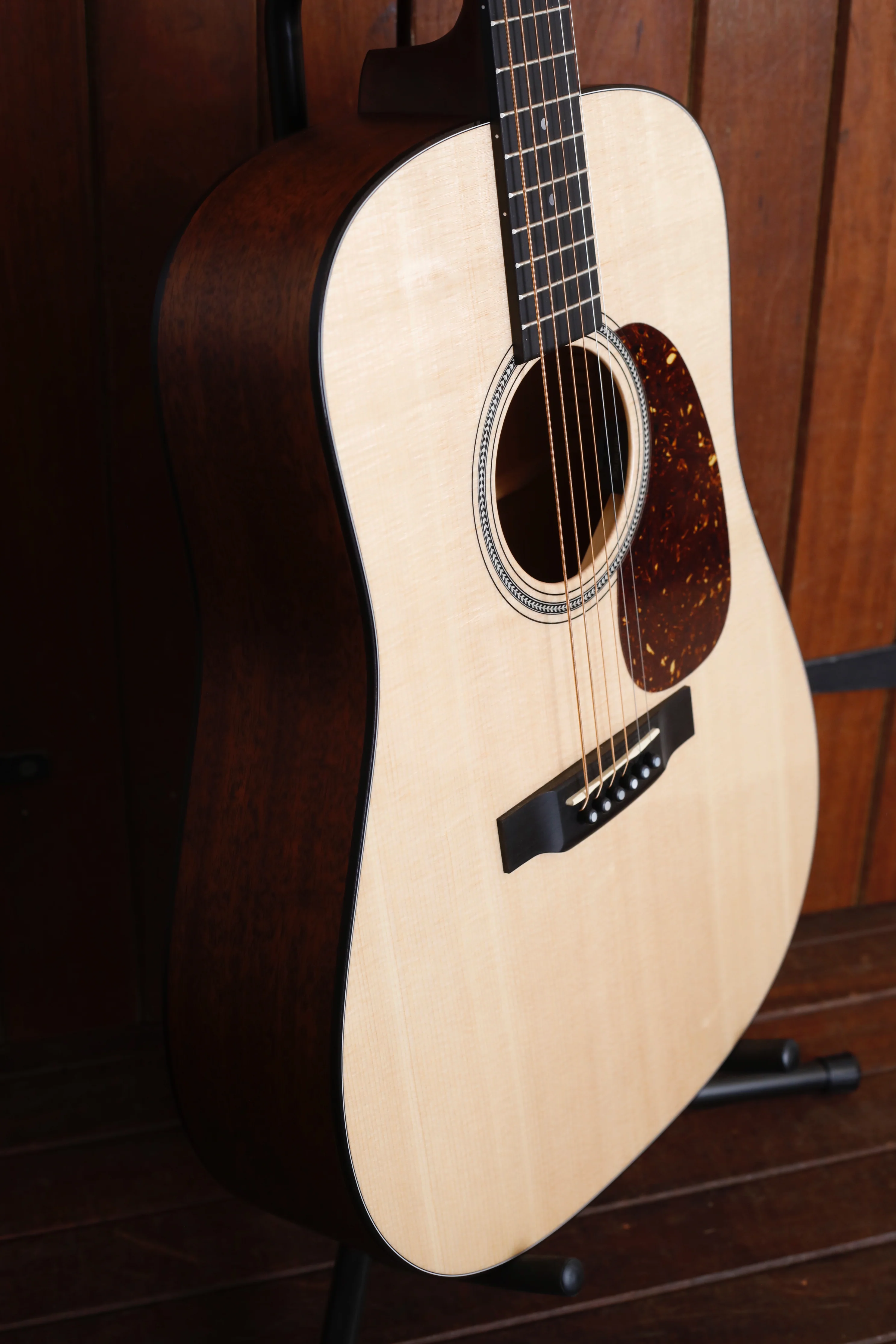 Martin D-16E Mahogany Dreadnought Acoustic-Electric Guitar - Image 7