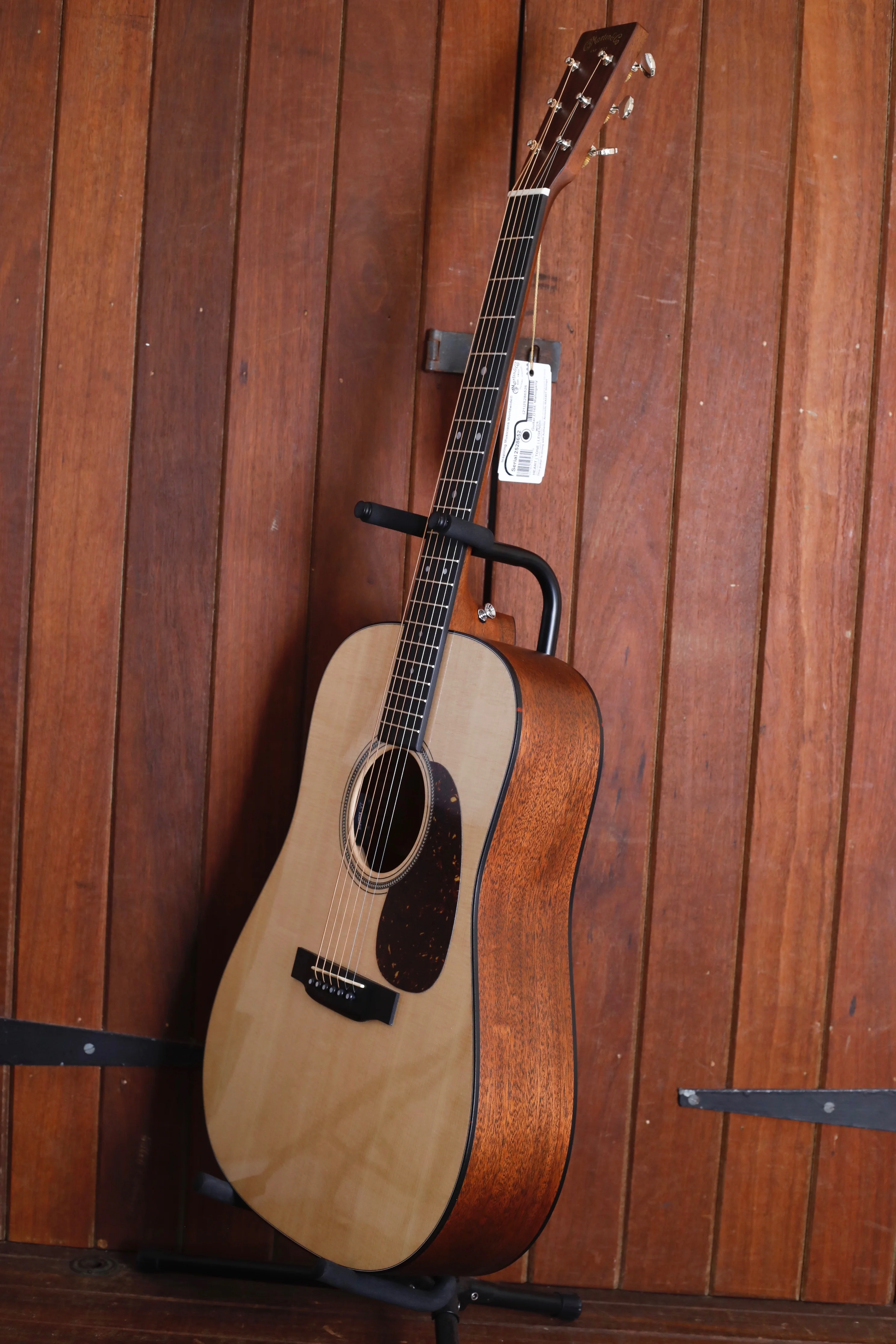 Martin D-16E Mahogany Dreadnought Acoustic-Electric Guitar - Image 9