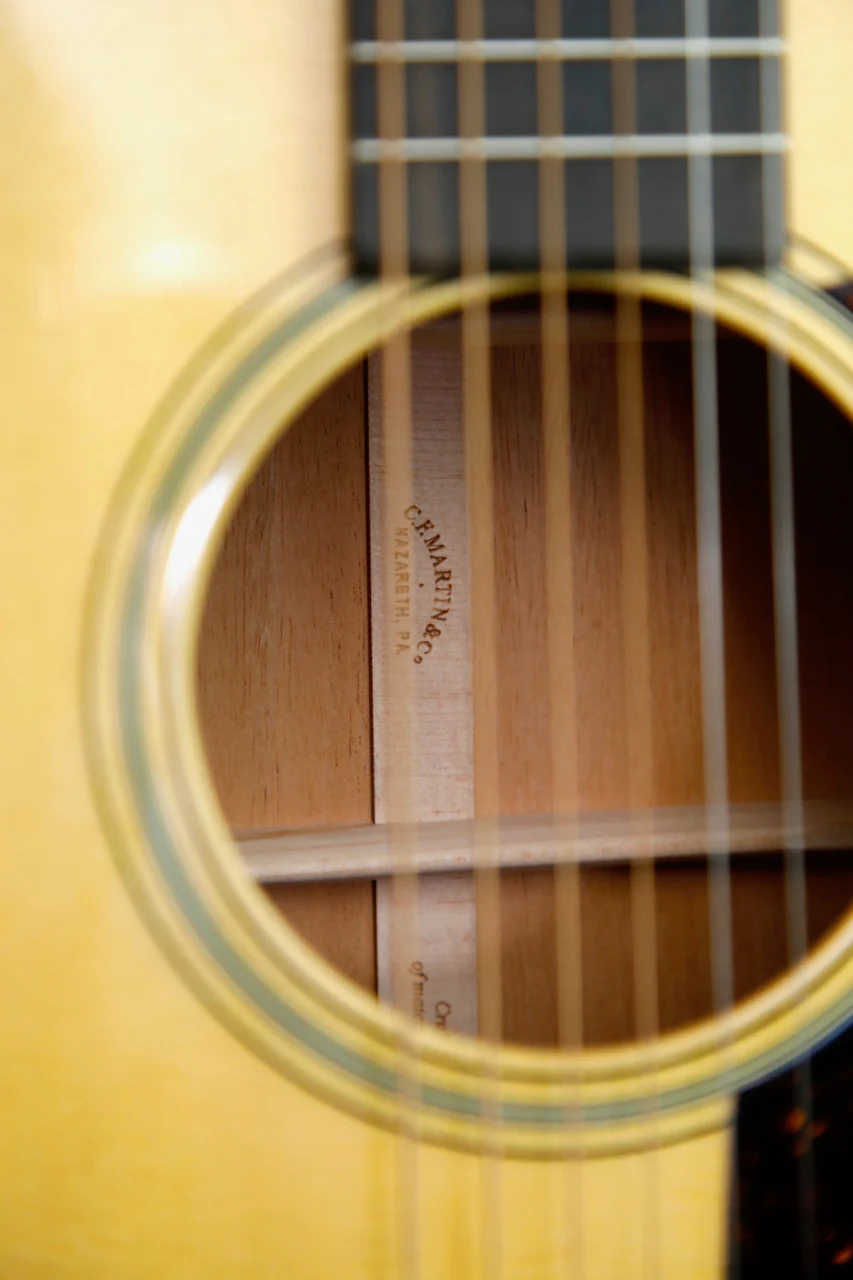 Martin D-18 Standard Series Dreadnought Gloss Acoustic Guitar - Image 7