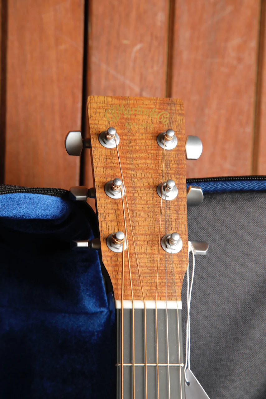 Martin DX1E Dreadnought Koa Acoustic-Electric Guitar - Image 3