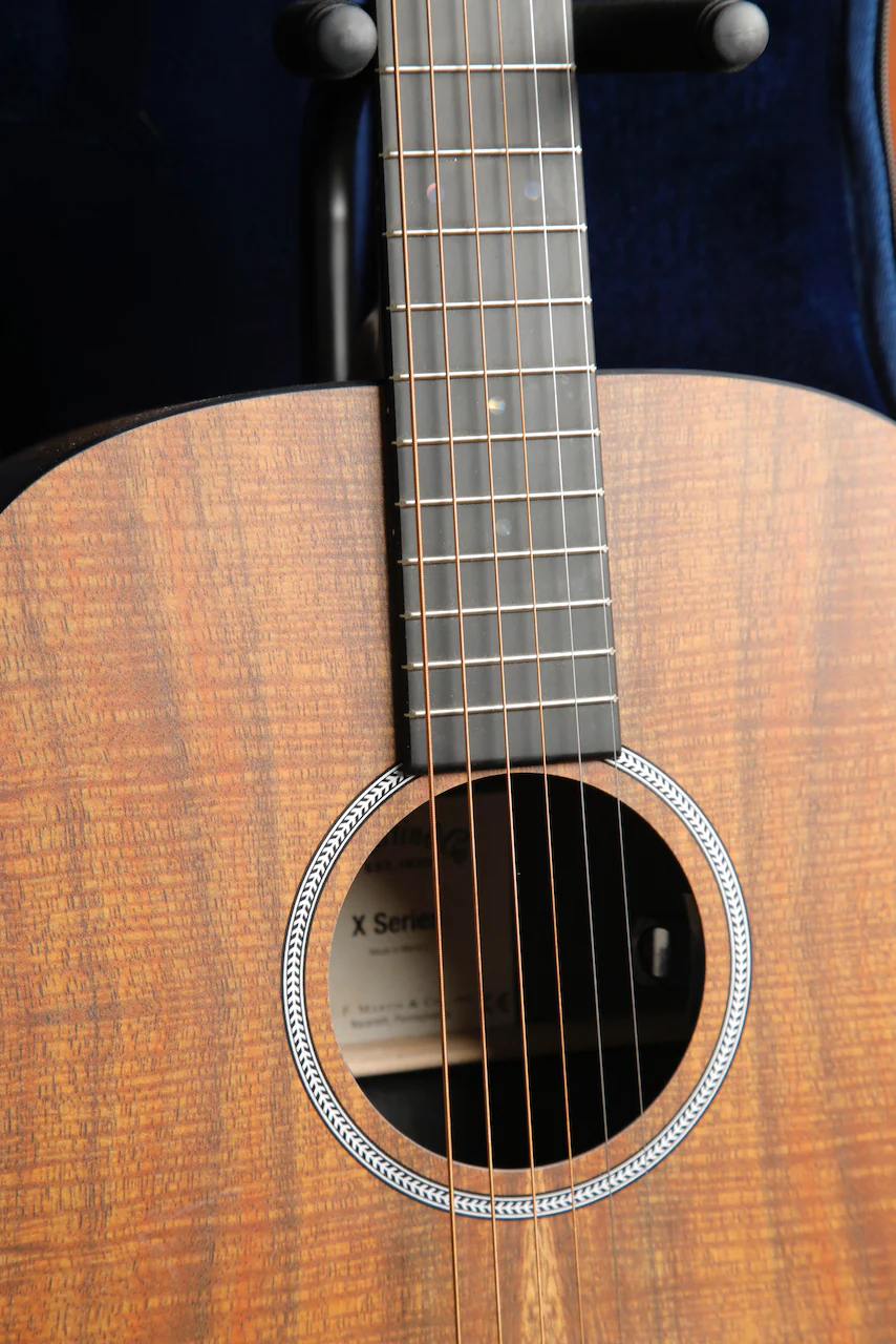 Martin DX1E Dreadnought Koa Acoustic-Electric Guitar - Image 5
