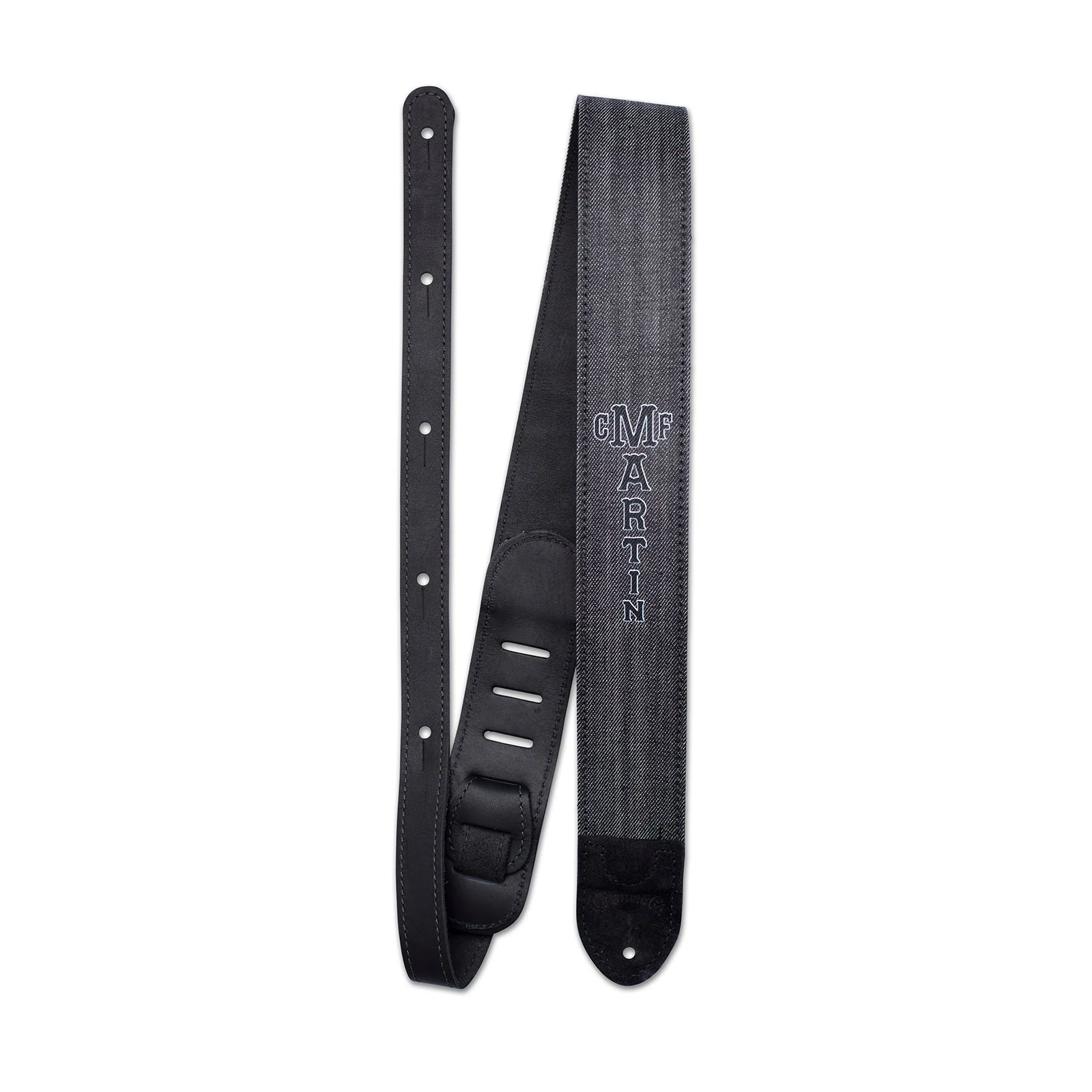 Martin Reversible Denim/ Leather Guitar Strap