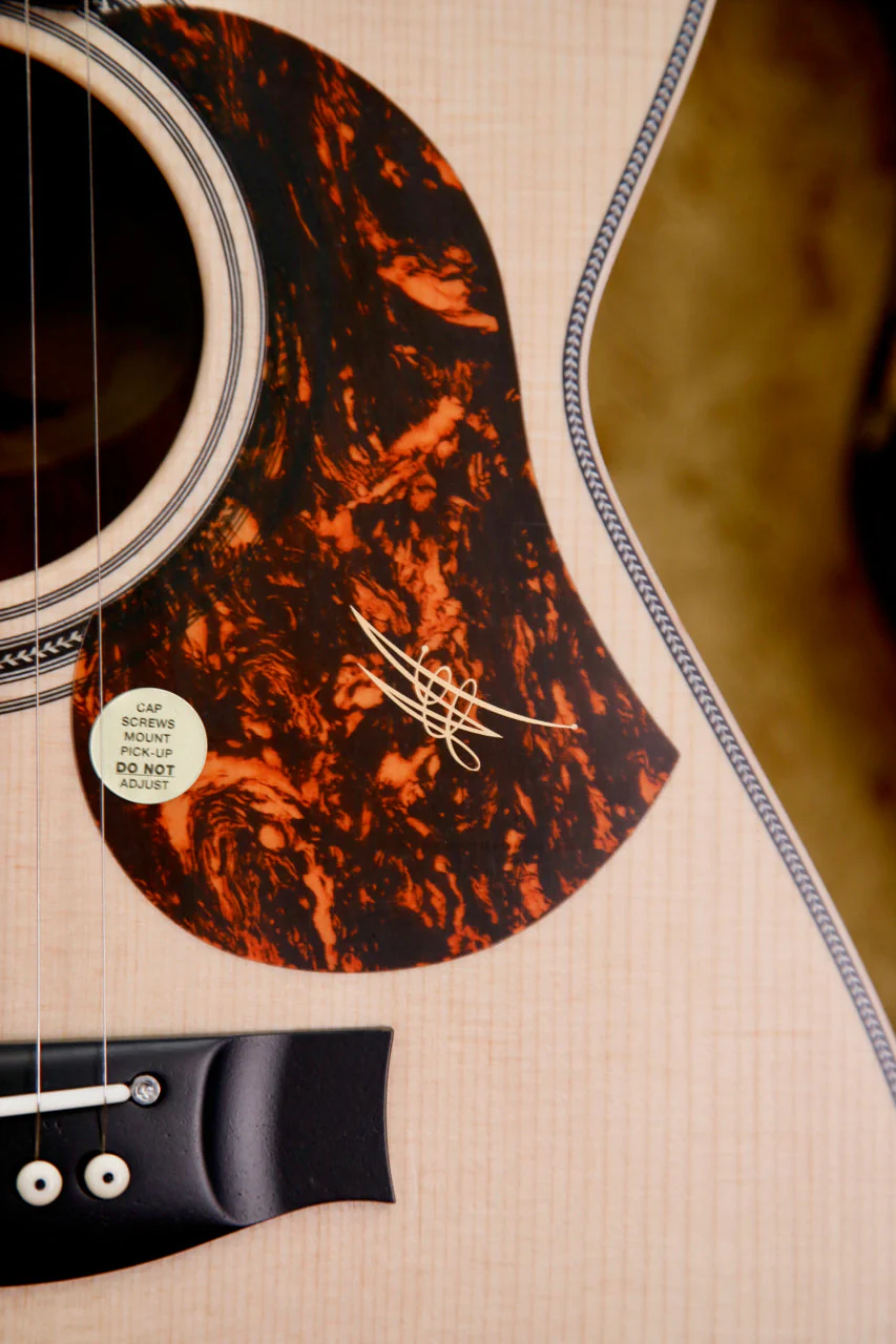 Maton EBG808 Artist Acoustic-Electric Guitar - Image 8