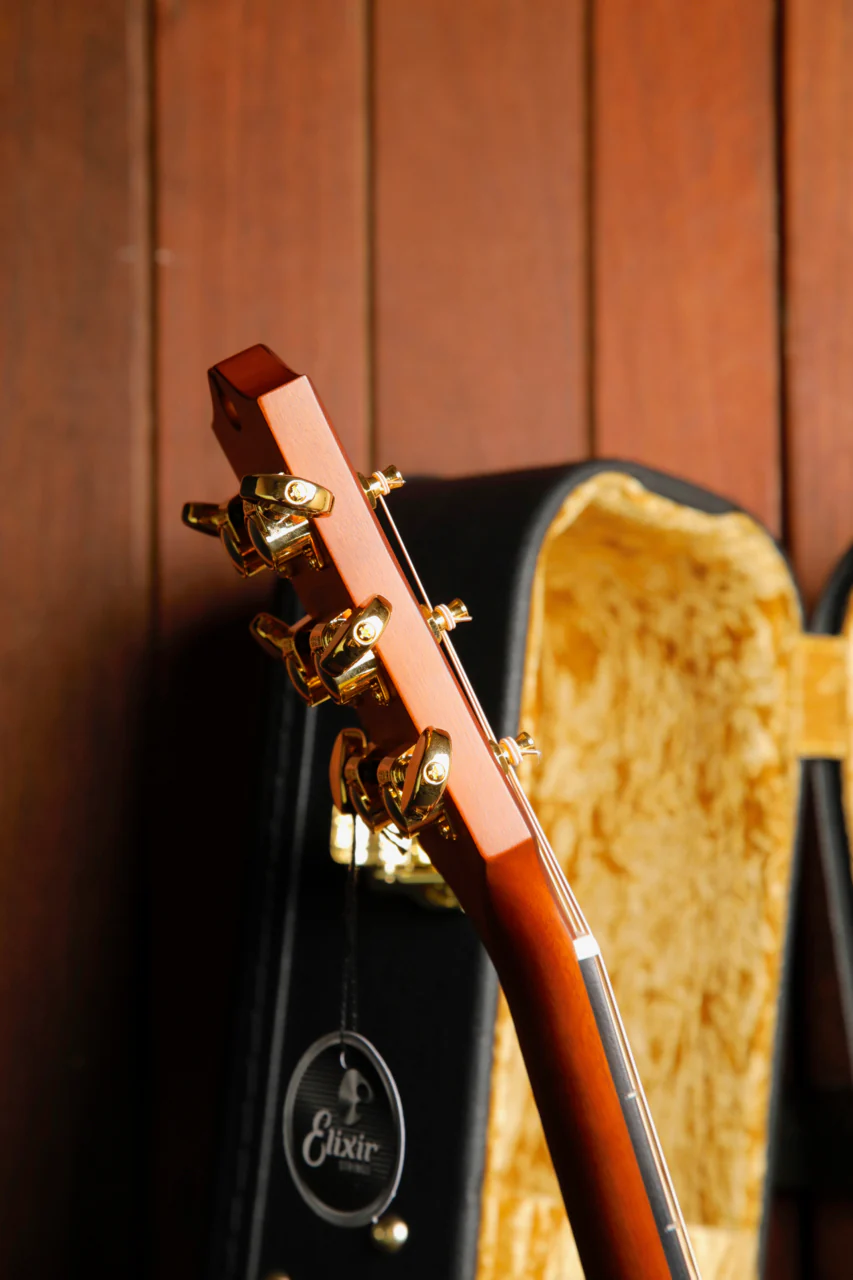 Maton EBG808 Nashville Acoustic-Electric Sunburst Guitar - Image 10