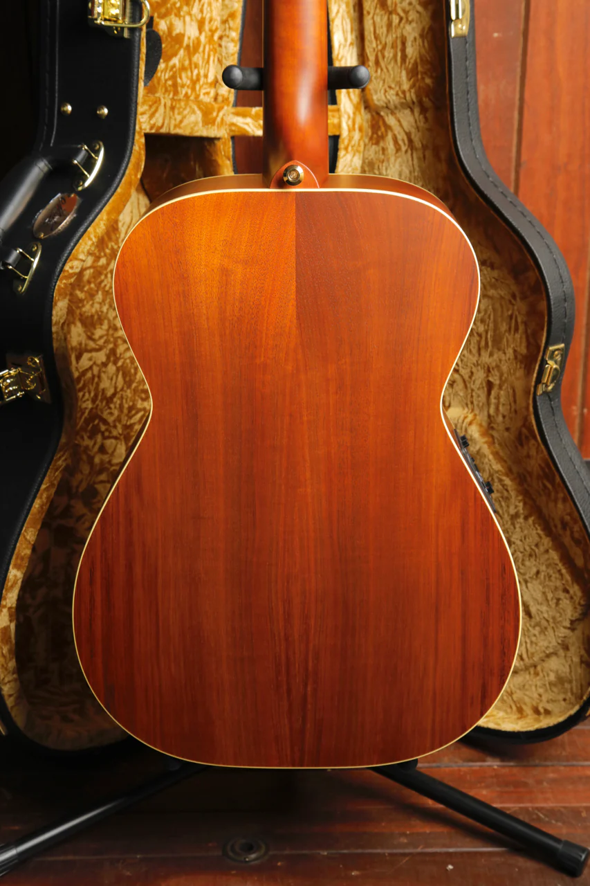 Maton EBG808 Nashville Acoustic-Electric Sunburst Guitar - Image 12