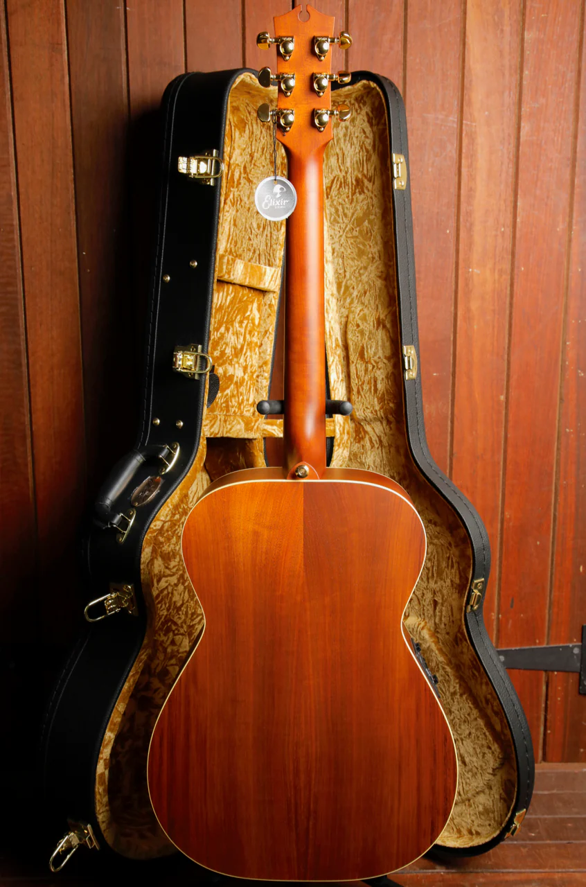 Maton EBG808 Nashville Acoustic-Electric Sunburst Guitar - Image 13