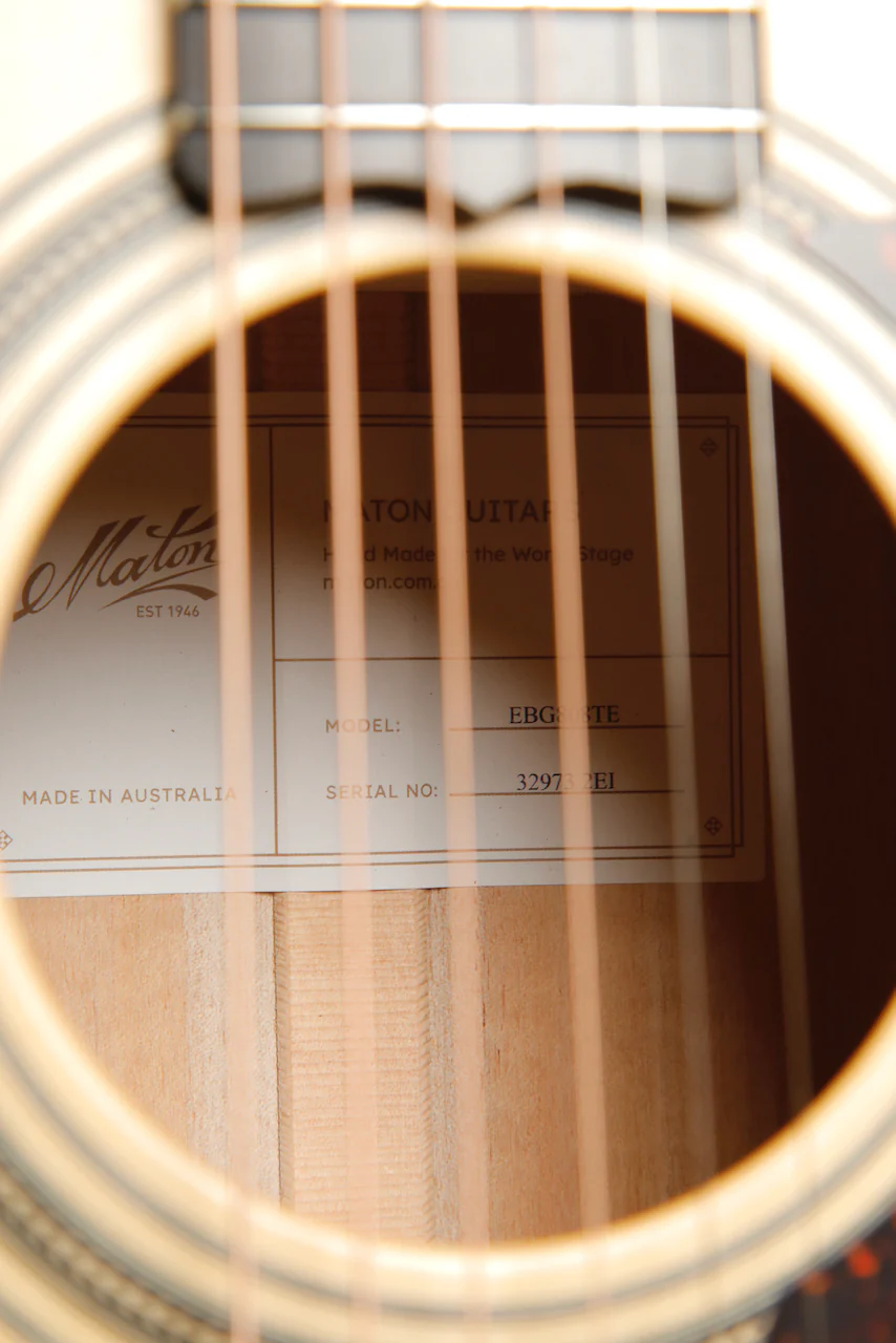Maton EBG808-TE Tommy Emmanuel Acoustic-Electric Guitar - Image 8