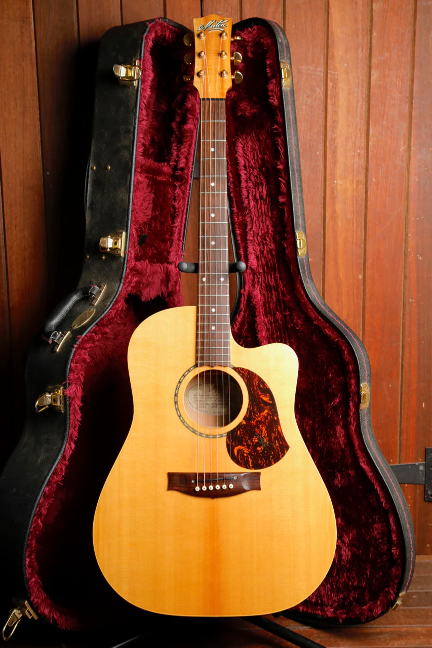 Maton EST60C Stage Electric Dreadnought Acoustic-Electric Guitar 2008 Pre-Owned - Image 2