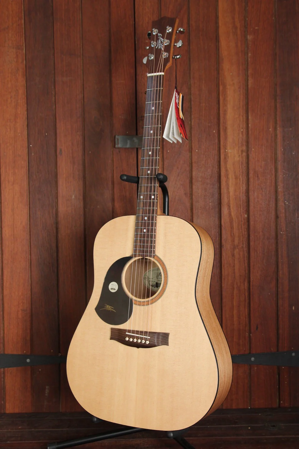 Maton S60-LH Left Handed Dreadnought Acoustic Guitar - Image 3
