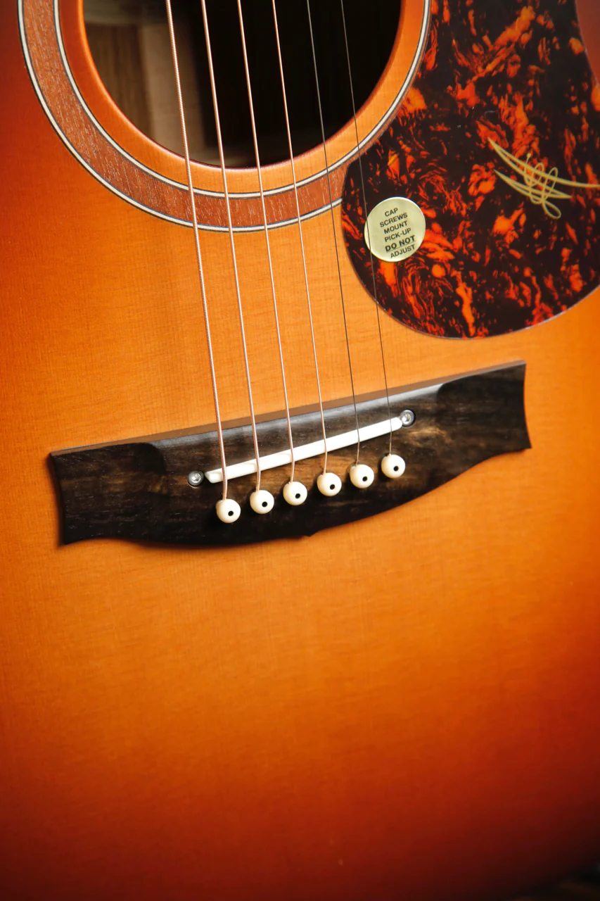 Maton SRS808 Sunburst Solid Road Series Acoustic-Electric Guitar - Image 6