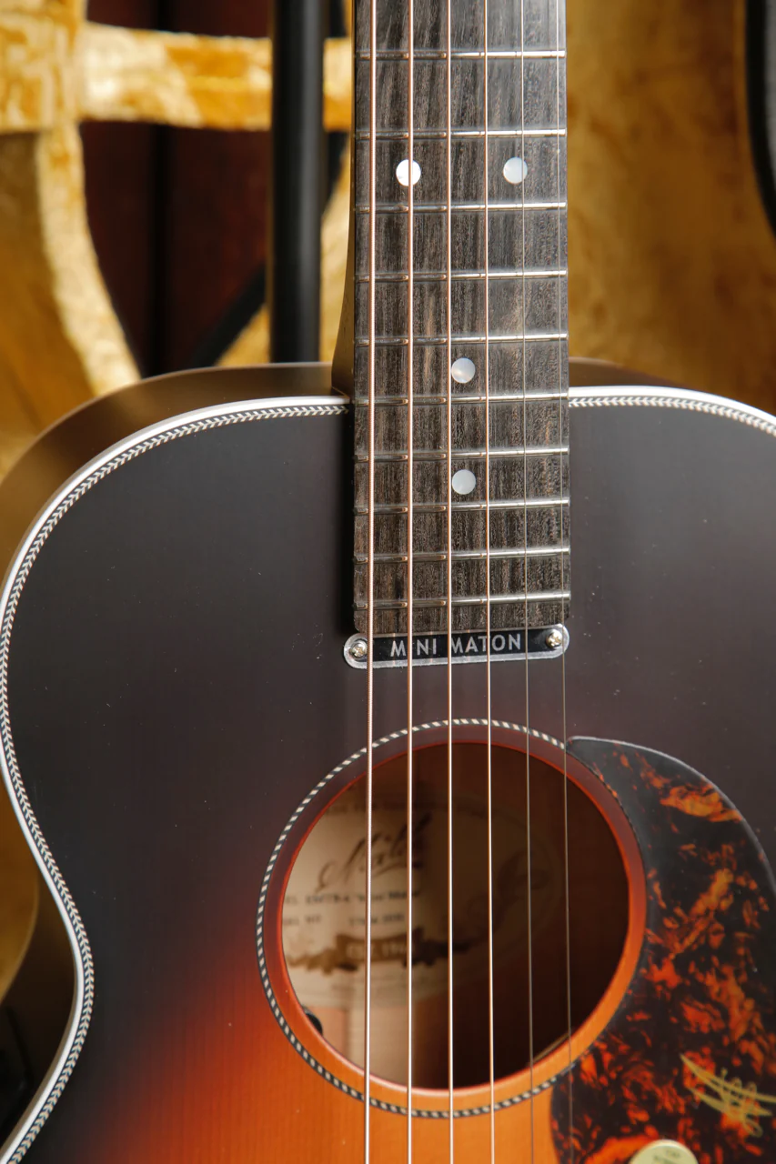 Maton Troubadour Mini EMTB-6 Acoustic-Electric Guitar - Image 5