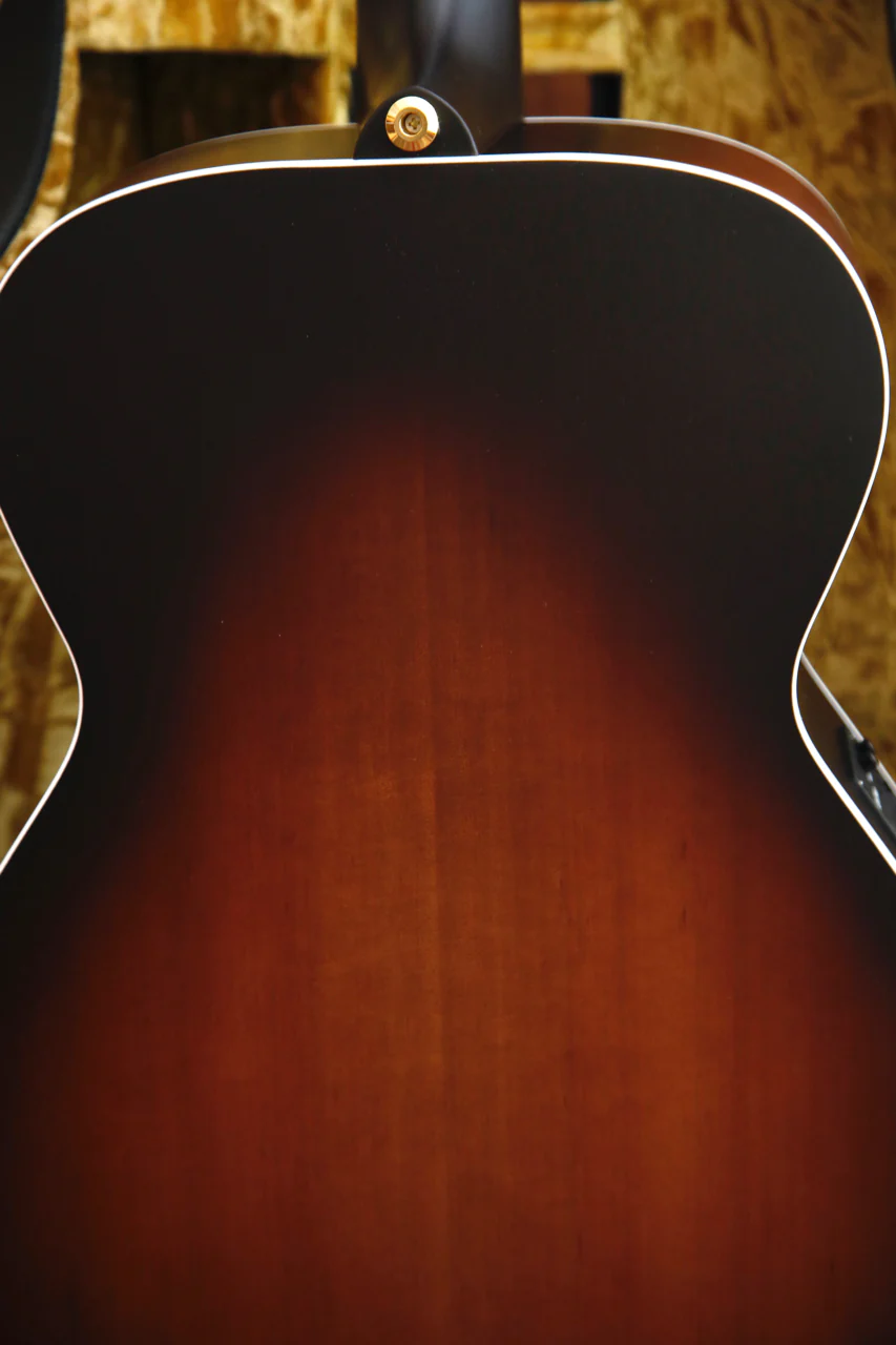Maton Troubadour Traditional Satin Tobacco Sunburst Acoustic-Electric Guitar - Image 14