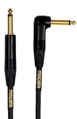 Mogami Gold 18ft Instrument Cable Straight-Right