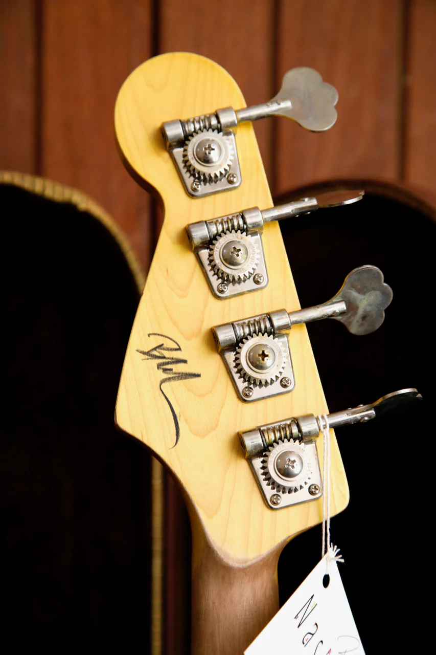 Nash JB-63 Olympic White Bass Guitar - Image 11