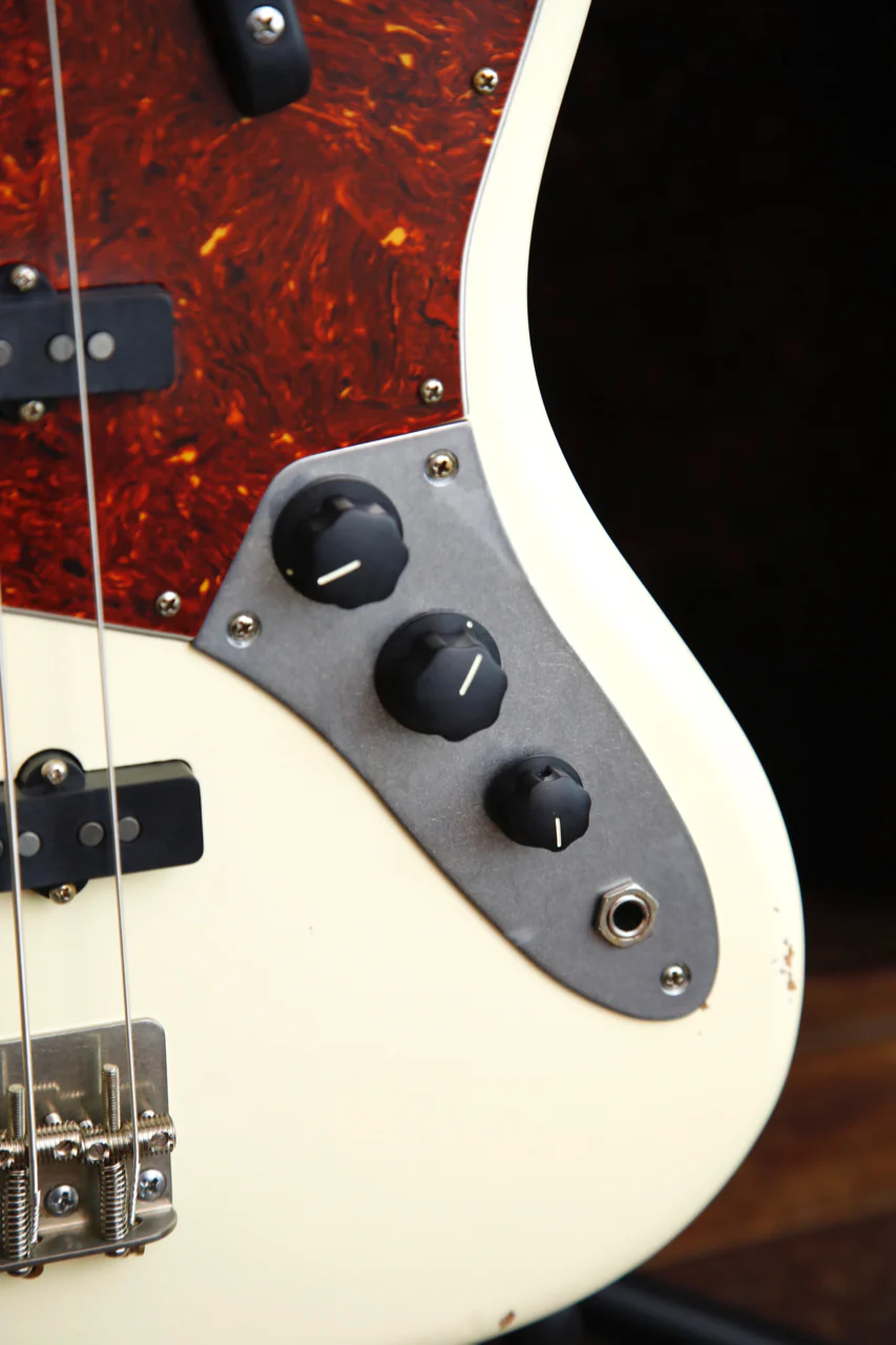 Nash JB-63 Olympic White Bass Guitar - Image 21
