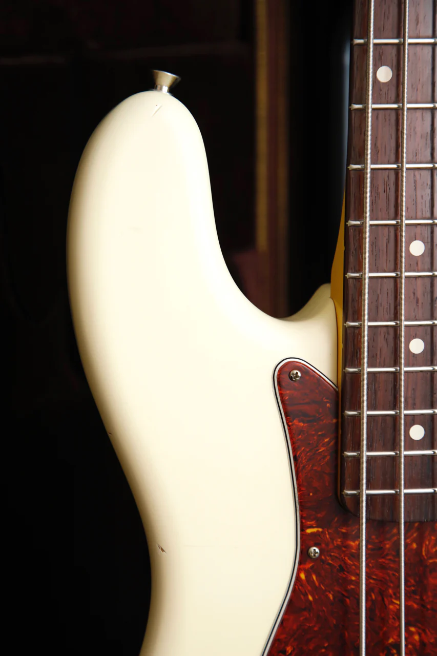 Nash JB-63 Olympic White Bass Guitar - Image 22