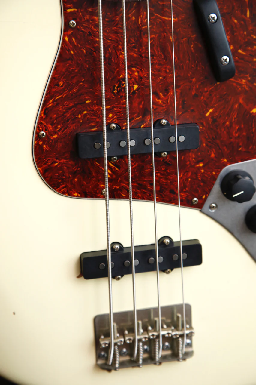 Nash JB-63 Olympic White Bass Guitar - Image 6