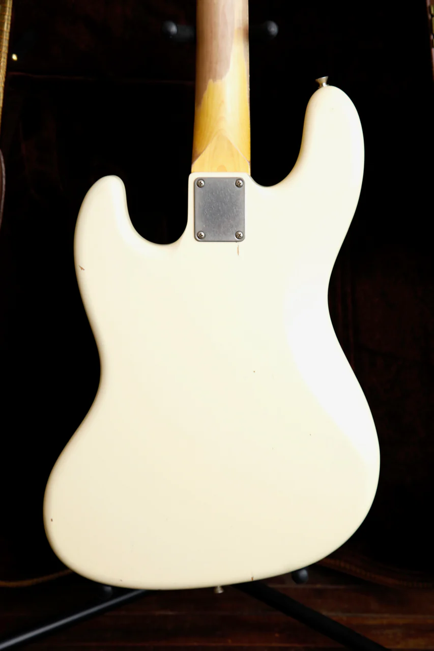 Nash JB-63 Olympic White Bass Guitar - Image 9