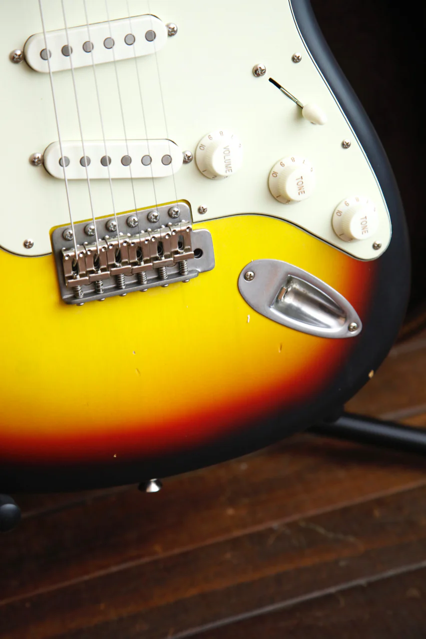 Nash S-63 3-Tone Sunburst Electric Guitar - Image 6