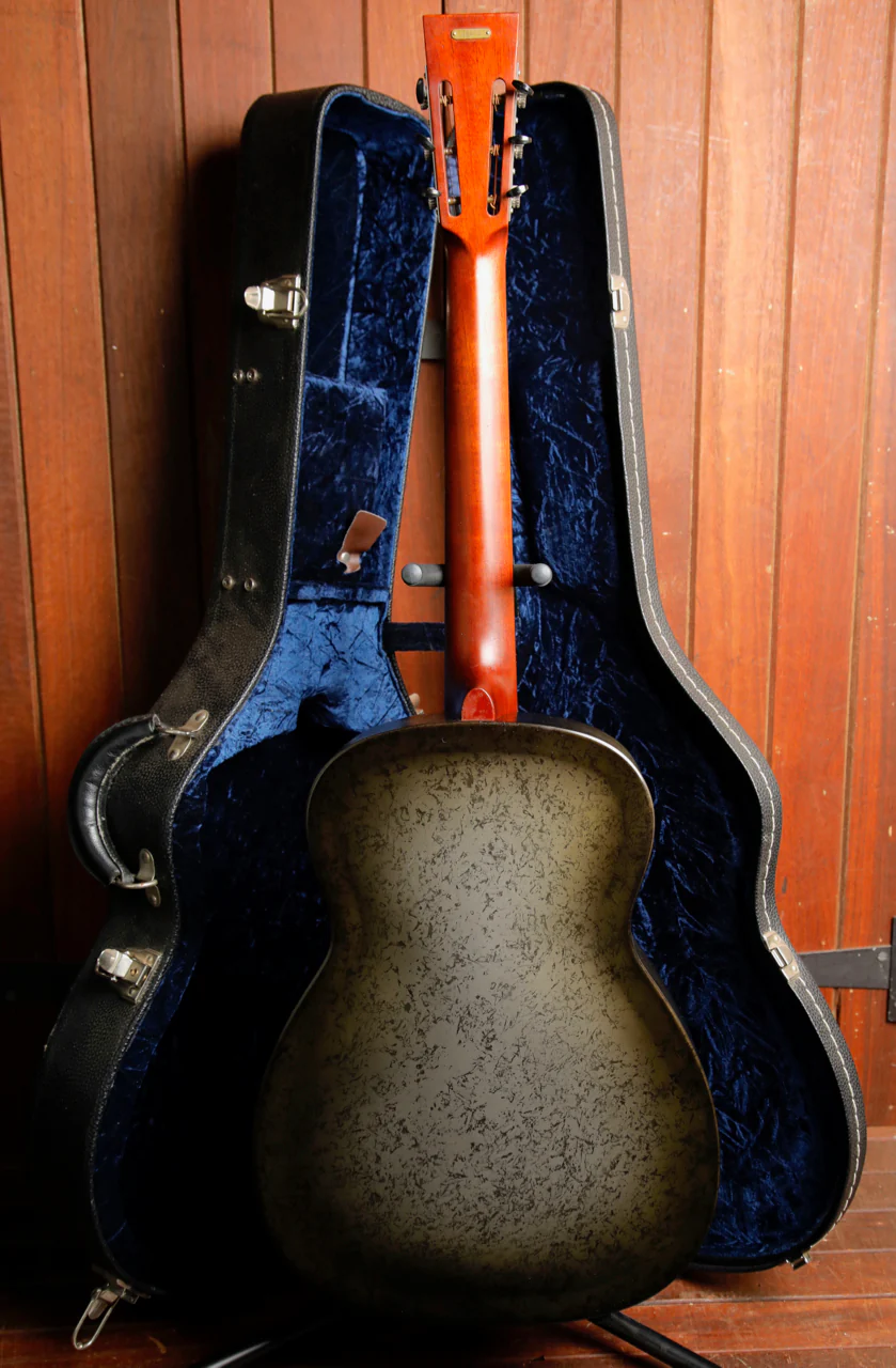 National NRP Black Rust Reso-Phonic Resonator Guitar 2010 Pre-Owned - Image 13