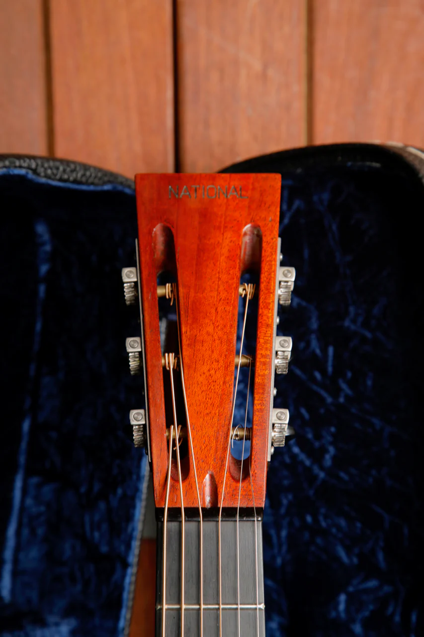 National NRP Black Rust Reso-Phonic Resonator Guitar 2010 Pre-Owned - Image 3