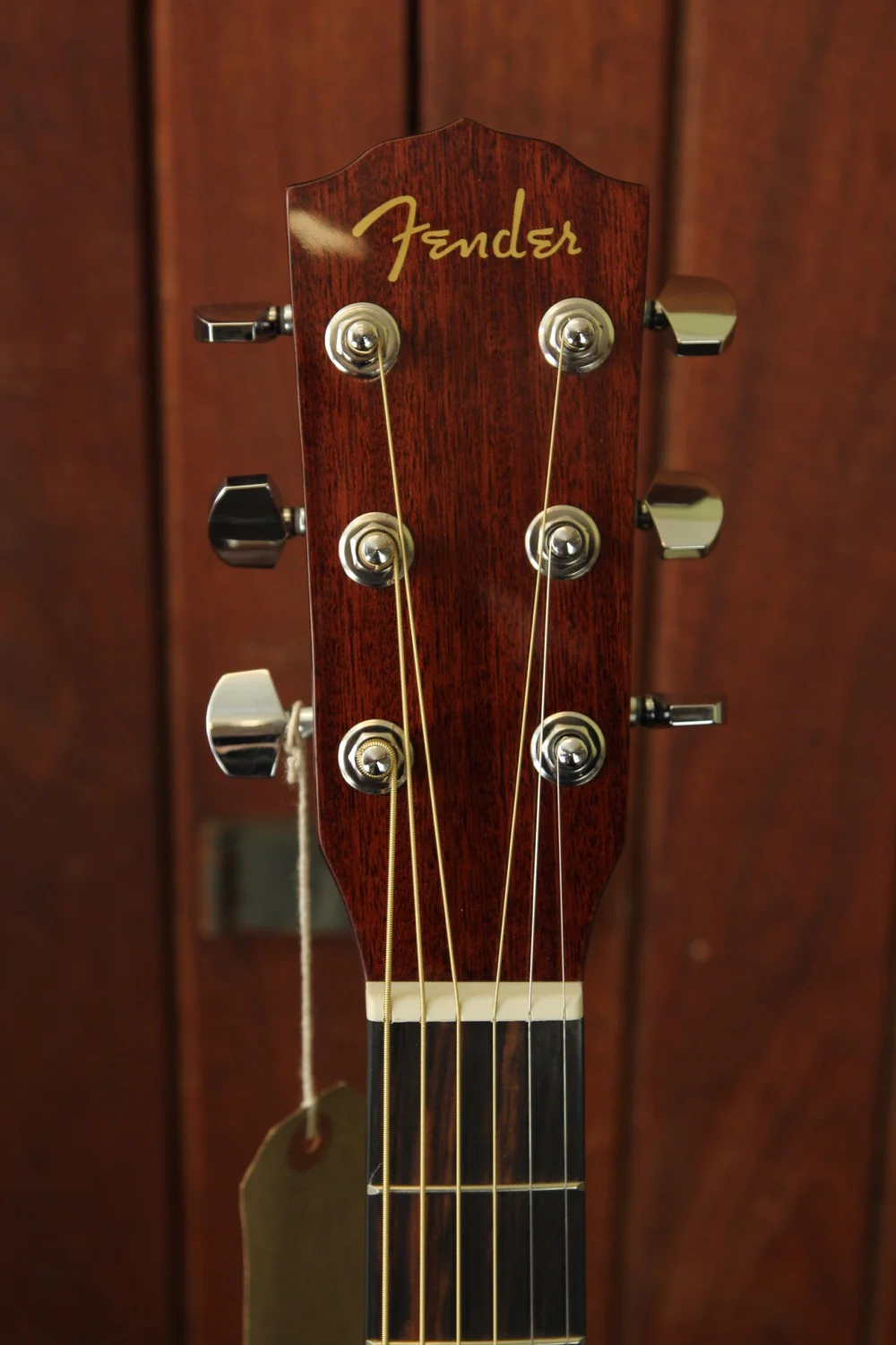 Fender CD-60S Dreadnought All Mahogany Acoustic Guitar - Image 6