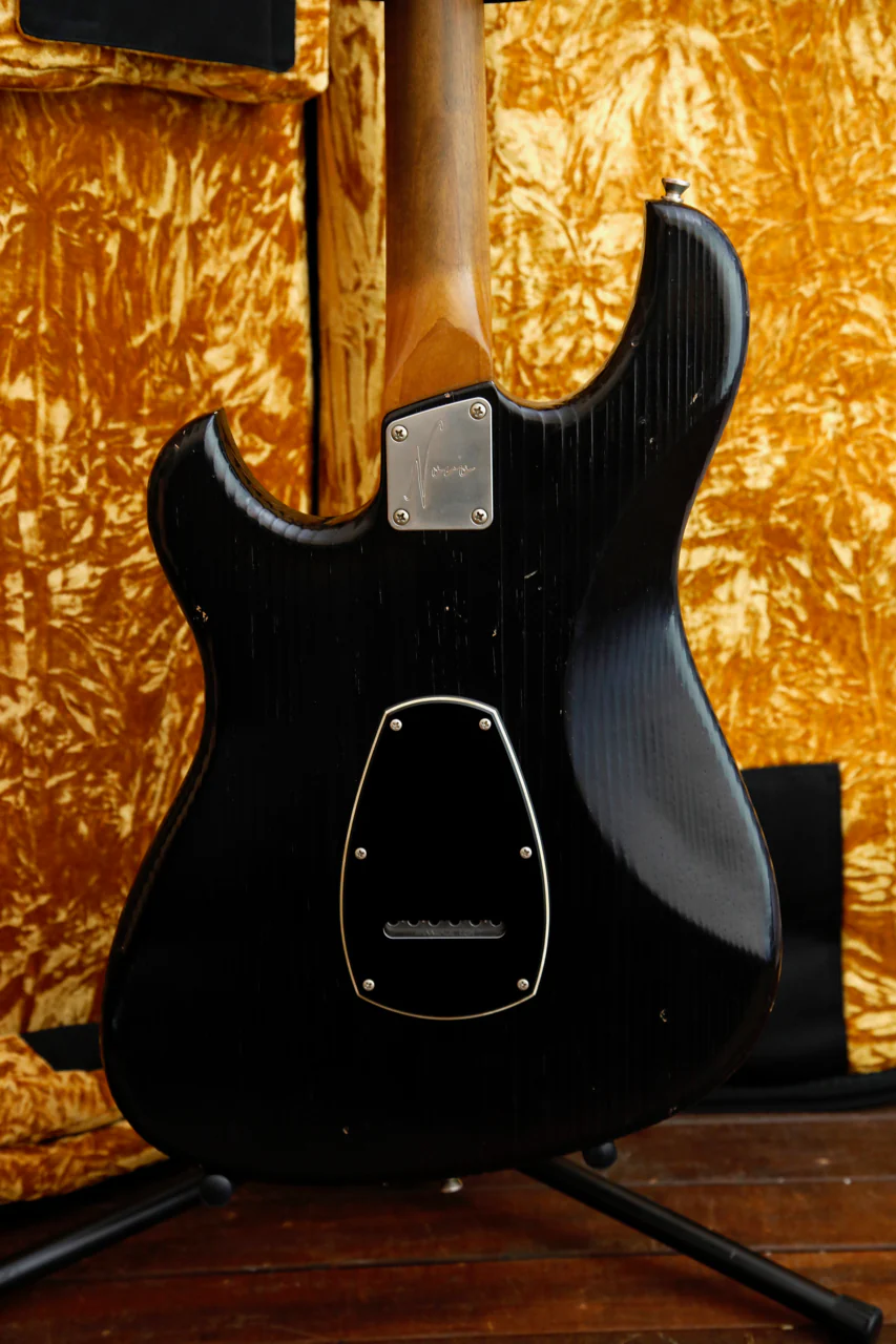 Novo Idris HSS Bull Black Electric Guitar - Image 11