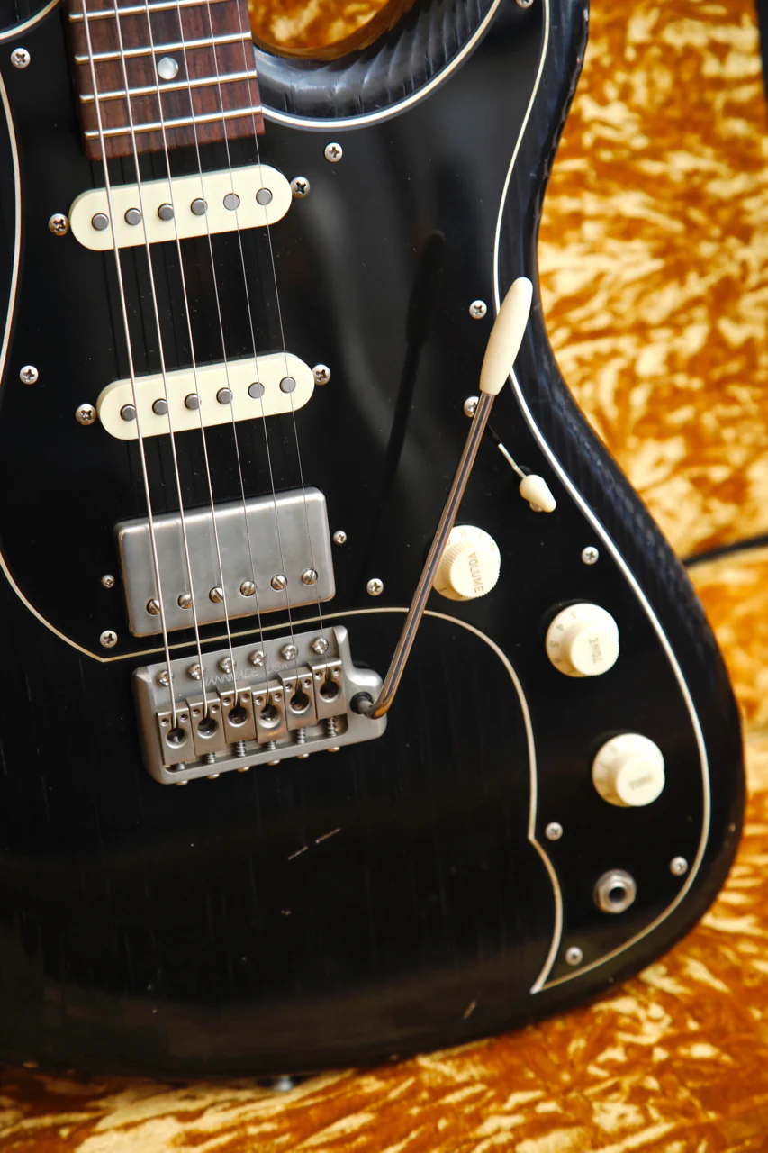 Novo Idris HSS Bull Black Electric Guitar - Image 17