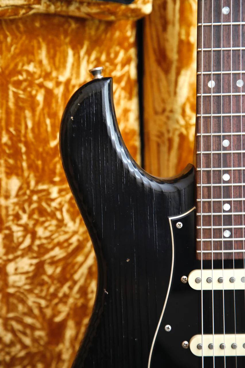 Novo Idris HSS Bull Black Electric Guitar - Image 8