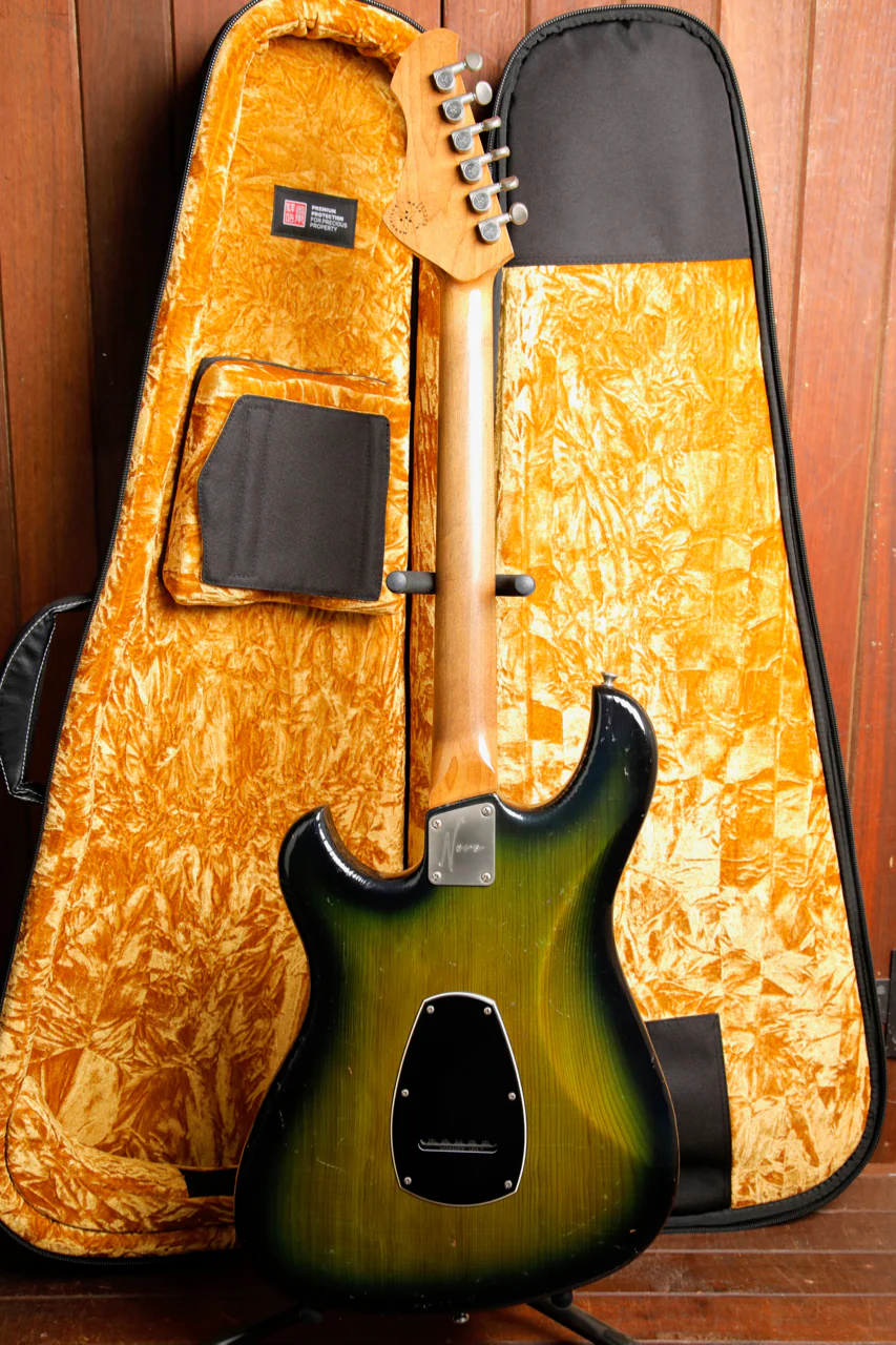 Novo Idris HSS Cat's Eye Burst Electric Guitar - Image 14