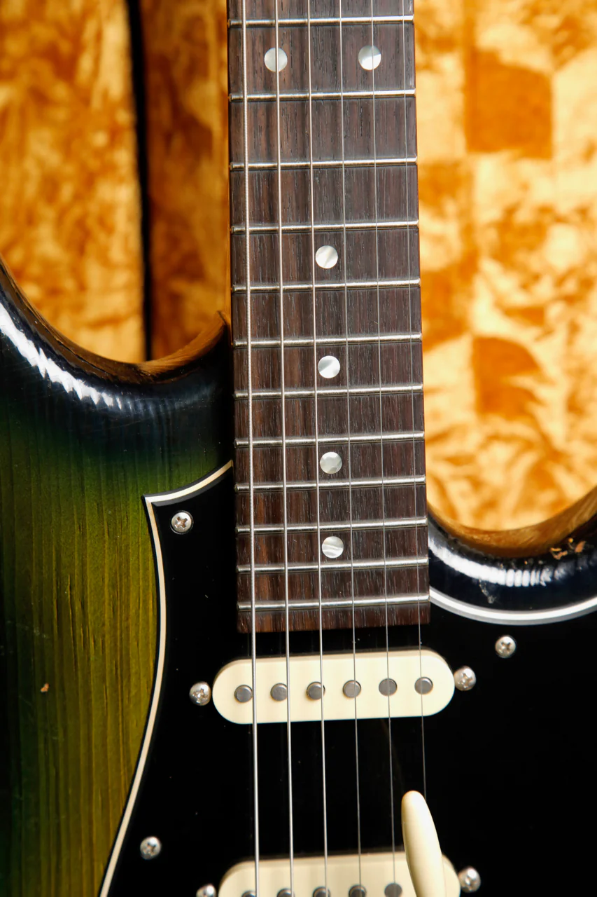 Novo Idris HSS Cat's Eye Burst Electric Guitar - Image 5
