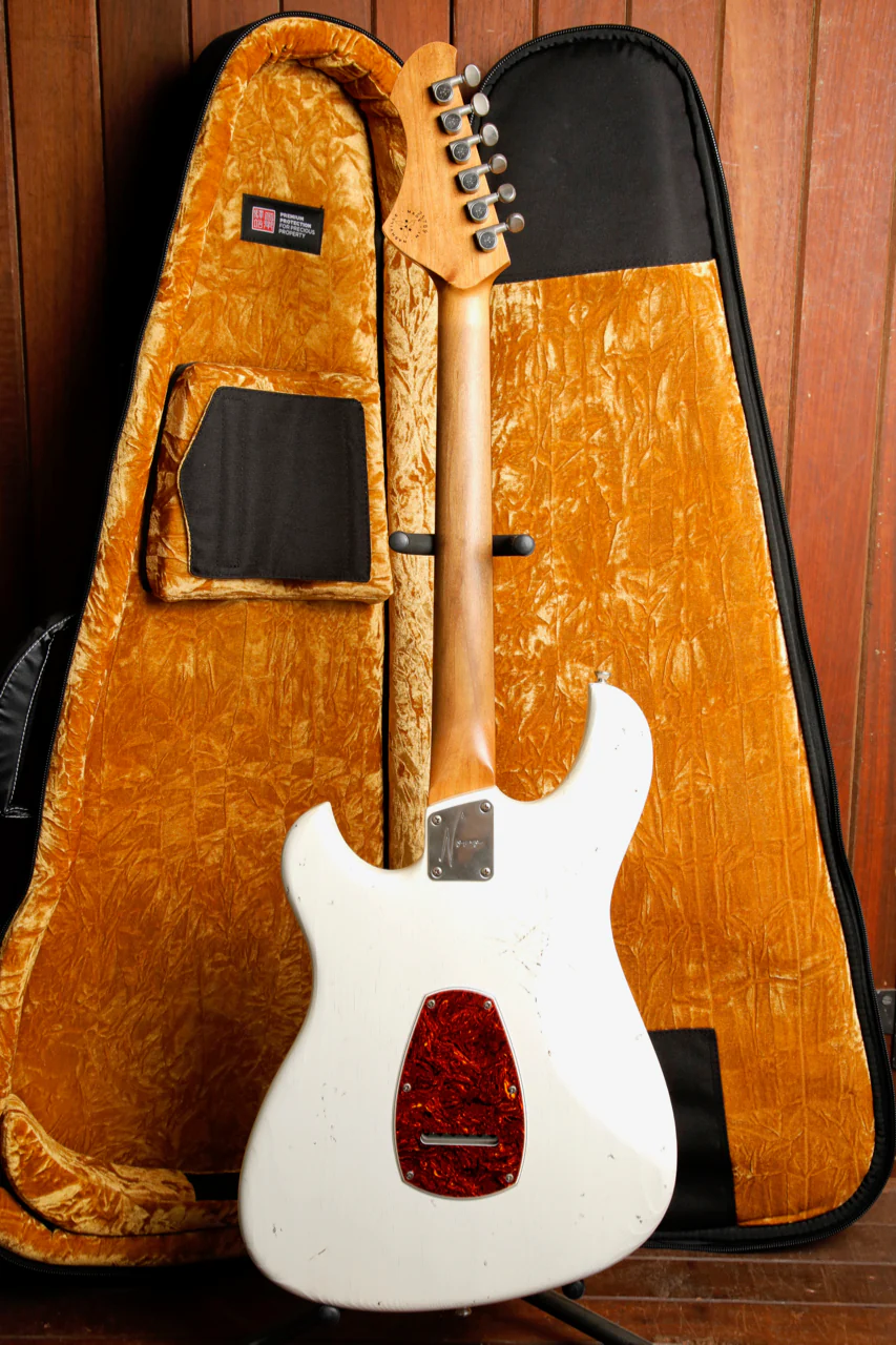 Novo Idris HSS Olympic White Electric Guitar - Image 13