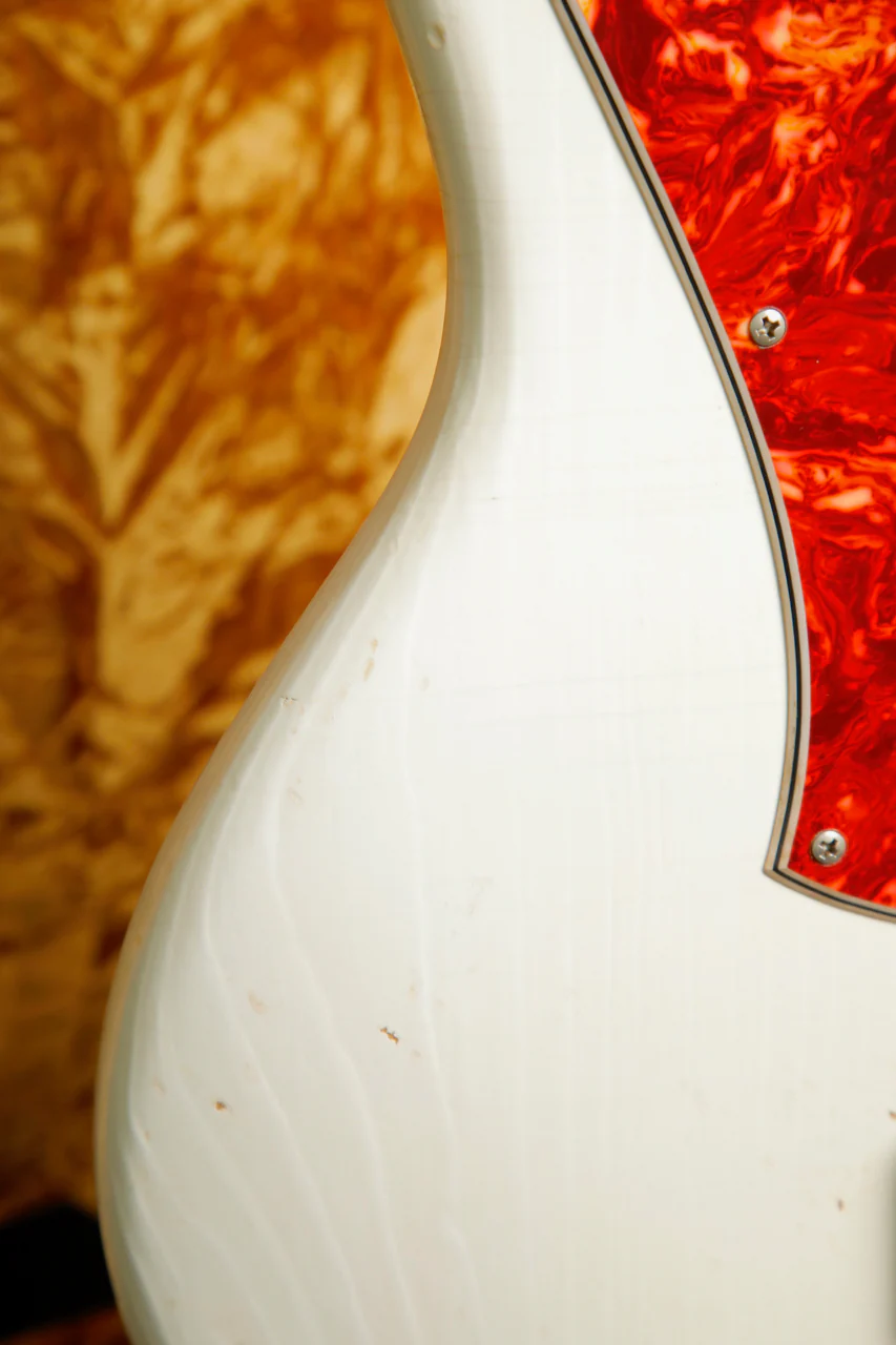 Novo Ivorus Olympic White Bass Guitar - Image 9
