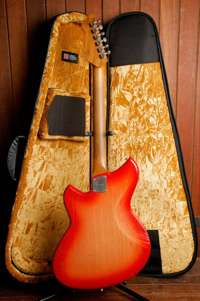 Novo Signature Miris H2 Fire Glow Semi-Hollow body Electric Guitar - Image 14