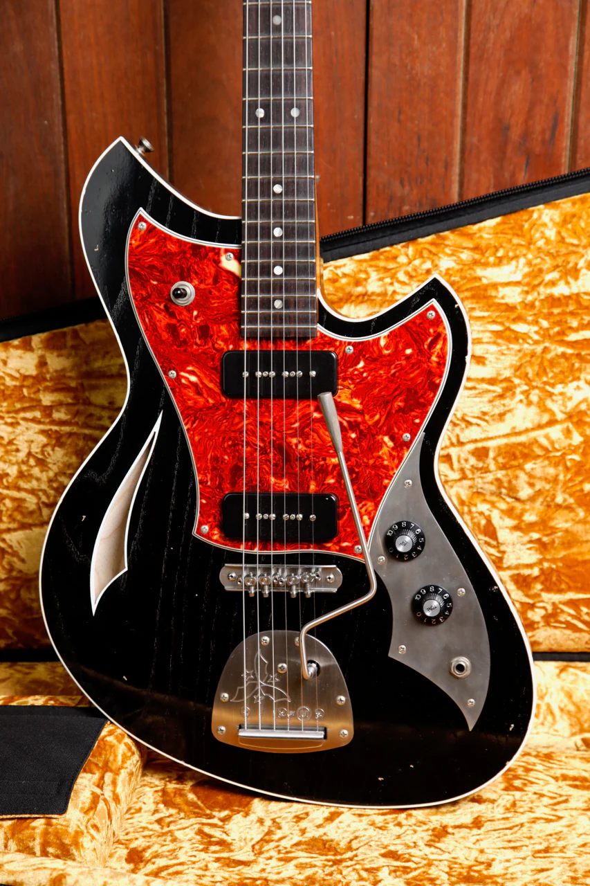 Novo Miris J Bull Black Electric Guitar - Image 17